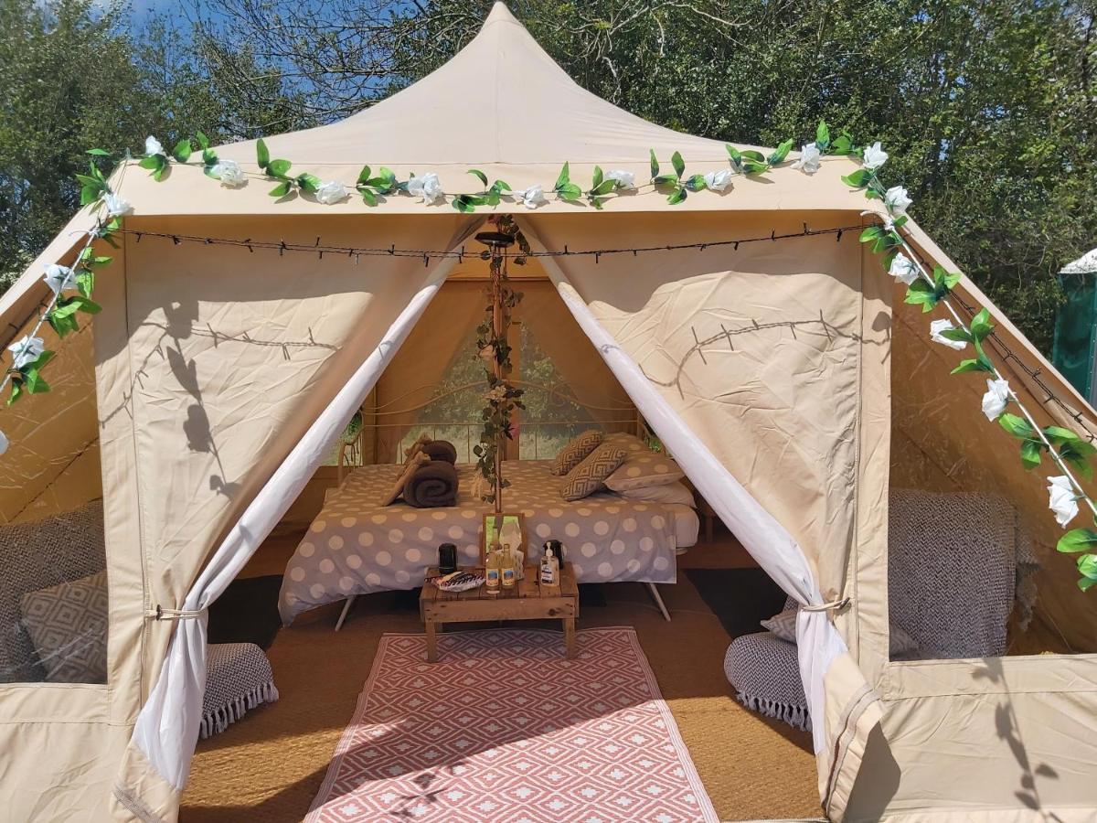 Hopgarden Glamping - Luxury 6M Bell Tent Wadhurst エクステリア 写真