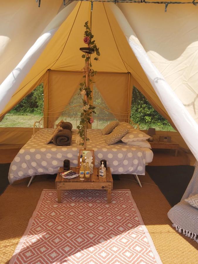 Hopgarden Glamping - Luxury 6M Bell Tent Wadhurst エクステリア 写真