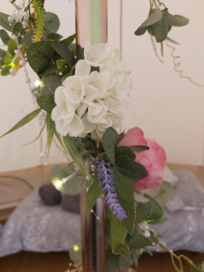 Hopgarden Glamping - Luxury 6M Bell Tent Wadhurst エクステリア 写真