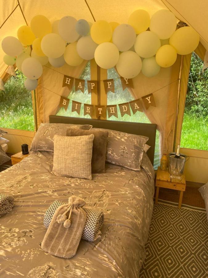 Hopgarden Glamping - Luxury 6M Bell Tent Wadhurst エクステリア 写真