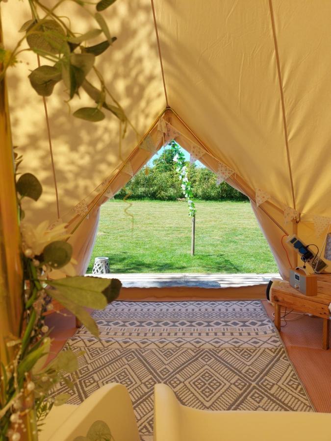 Hopgarden Glamping - Luxury 6M Bell Tent Wadhurst エクステリア 写真