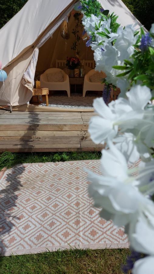 Hopgarden Glamping - Luxury 6M Bell Tent Wadhurst エクステリア 写真