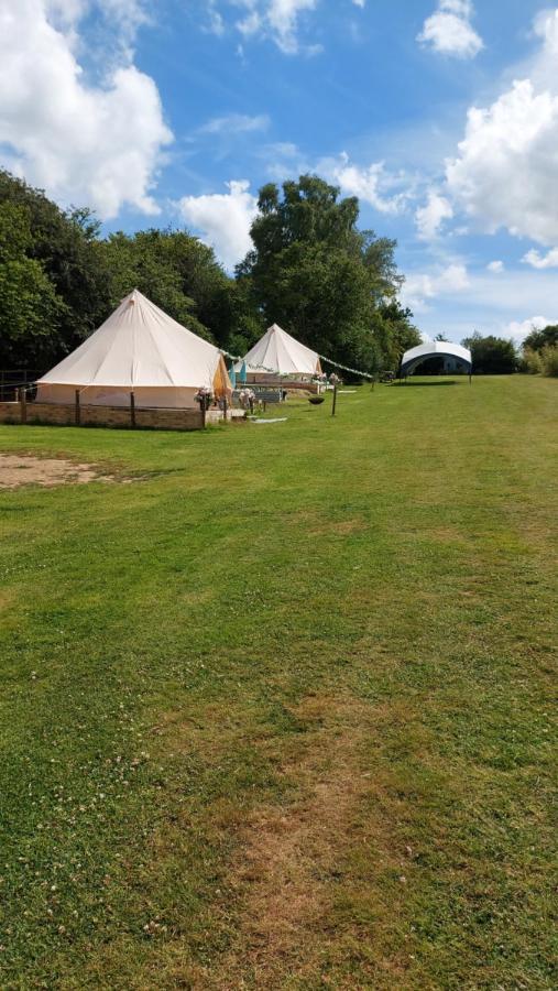 Hopgarden Glamping - Luxury 6M Bell Tent Wadhurst エクステリア 写真
